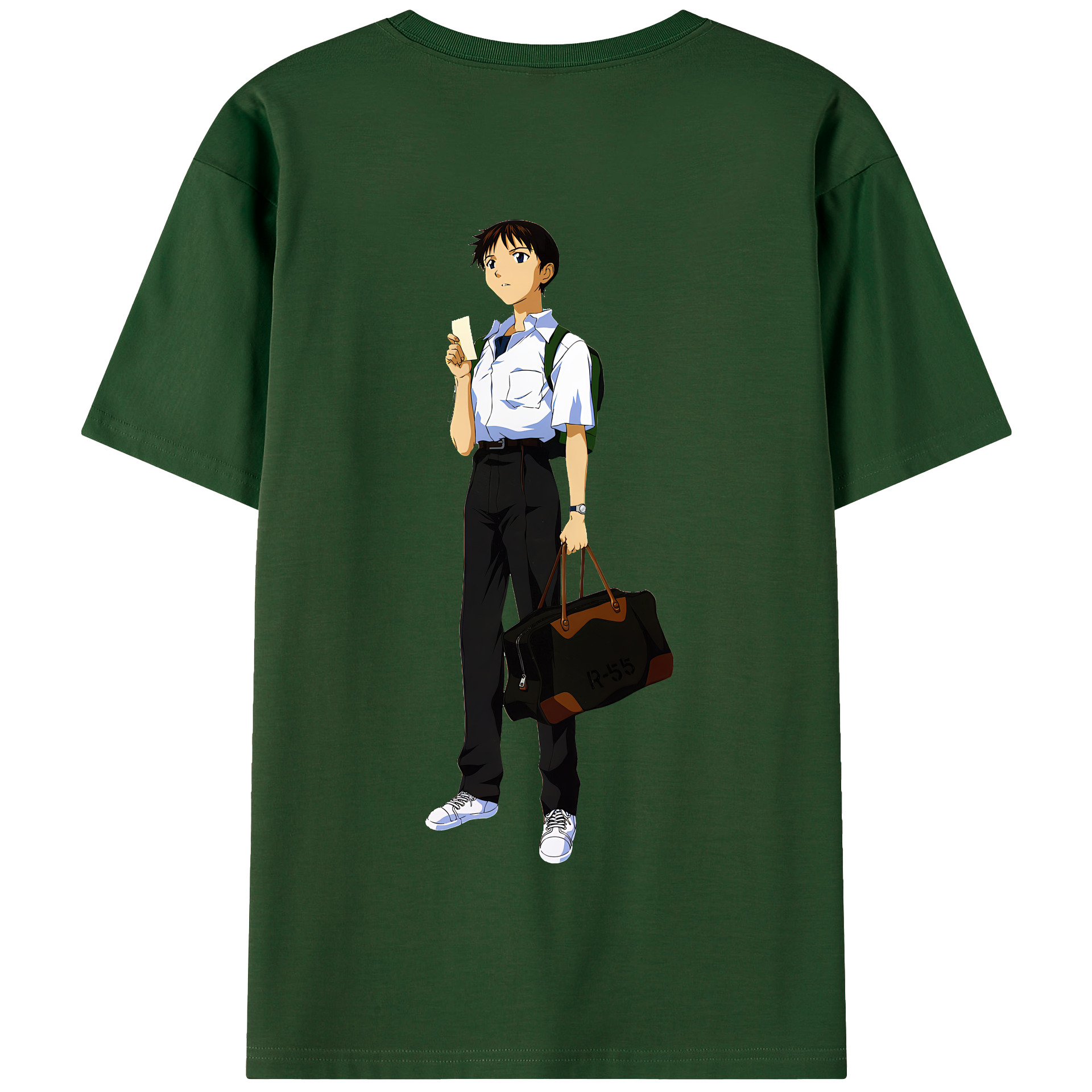 （画像用） EVA 新世紀エヴァンゲリオン 綿100％半袖Tシャツ（背面プリント）